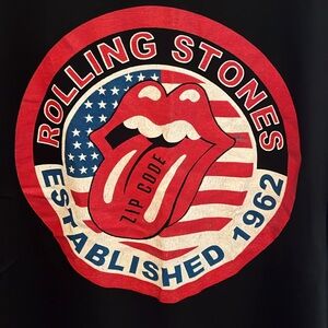 Rare 2015 Rolling Stones Concert T-shirt size Large